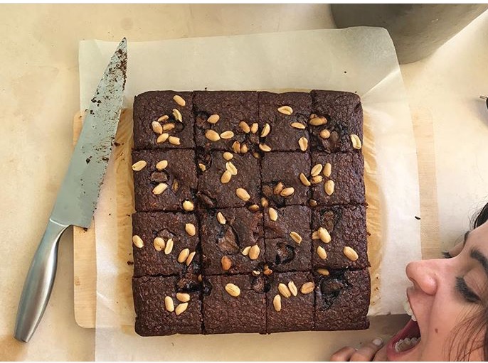 4 ingredients healthy brownies