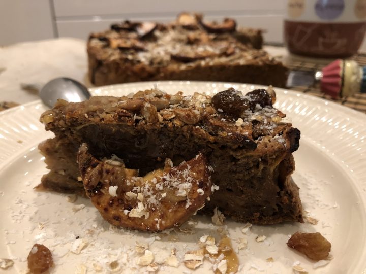 Healthy Spiced Apple cake (vegan)🍎